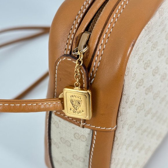 White Micro Gucci GG Crossbody - Picture 9 of 16